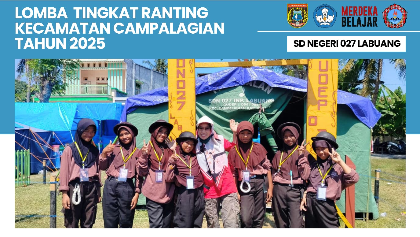 SD Negeri 027 Labuang Ikuti Lomba Pramuka Tingkat Ranting Kecamatan Campalagian
